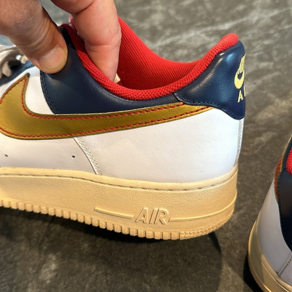 Nike Air Force 1 2007 Charles Barkley Olympics USA. - Picture 16 of 16